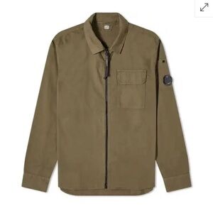 C.P COMPANY Olive Green KID Jacket